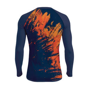 Long Sleeve UV Rash Guard with <b>Thumb</b> <b>Holes</b> for Extra Grip Comfortable and Practical Shirt - Product Image 2