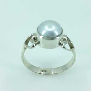 Anillo Boho Hecho a Mano en Plata de Ley 925 con Perla de Agua Dulce, Joyería con Piedra de Nacimiento de Junio, Regalo Perfecto para su Cumpleaños o Aniversario - Product Image 5