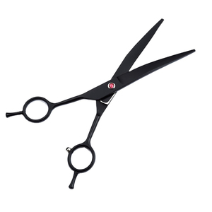 7 pulgadas negro 9CR Acero inoxidable salón peluquería peluquero corte de pelo zurdo tijeras conjuntos 2025 - Product Image 4