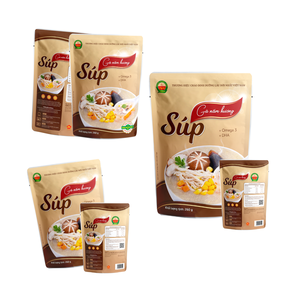 Sopa de pollo y setas Shiitake, comidas listas para comer, bolsa de retorta, comida para adultos y bebés, comida de sopa instantánea OEM, ISO HACCP, fábrica de Vietnam - Product Image 5