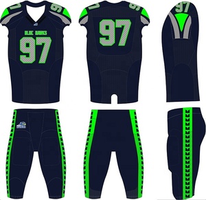 Nuevo Diseño de Uniforme de Fútbol Americano Transpirable, Conjunto de Manga Corta, Servicio OEM, Venta Caliente, Ropa de Equipo para Adultos, Uniforme de Fútbol para Hombre - Product Image 6