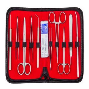 Kit de dissection avancé de 20 pièces de haute qualité pour les étudiants en médecine en anatomie et biologie avec manche de couteau scalpel - Product Image 5