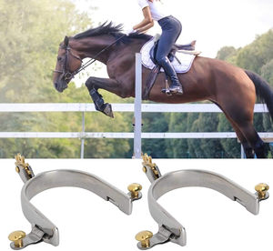 Éperon de cheval de course occidental d'acier inoxydable de fabricant professionnel - Product Image 2