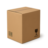 Boîte d'expédition en carton ondulé 5 plis haute résistance, carton maître personnalisé 524 pour l'exportation industrielle