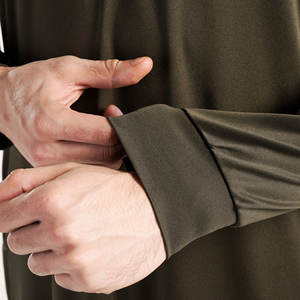 Vestido musulmán Jubbah para hombre, superventas, de alta calidad, cómodo, transpirable, Thobe, diferentes colores, tallas XXL para adultos, Verano - Product Image 3