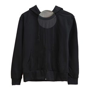 Sweat à capuche court à manches longues respirant léger pour femmes - Product Image 3