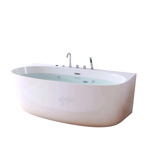 Acrylic Whirlpool Bathtub - FW-M-2003 - Contemporary <b>Massage</b> Deep Soaking OEM/ODM For Hospitality Residential - Product Image 6