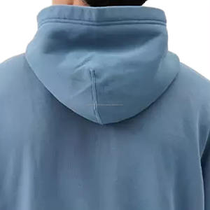 เสื้อฮู้ดสวมหัวกันลมสำหรับผู้ชายเสื้อสเวตเตอร์ไซส์ใหญ่พิเศษผ้าฝ้าย100% ปักโลโก้ได้ตามต้องการเสื้อผ้า3D พิมพ์ลายนูน - Product Image 4