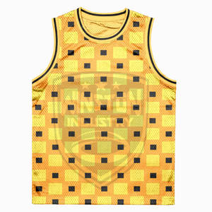Camiseta de Baloncesto de Alta Calidad para Hombre con Logotipo Personalizado, Nombre del Equipo y Diseño, 100% Algodón Transpirable para Jugadores - Product Image 1