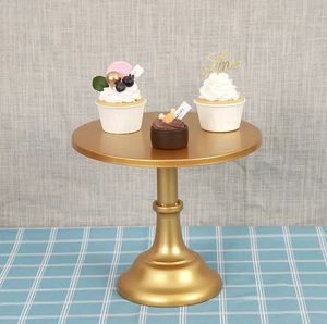 Popular Design Brass <b>Cake</b> <b>Stand</b> Round Shape 2 Tier Metal Fruit <b>Stand</b> Manufacture Best <b>Sale</b> - Product Image 3