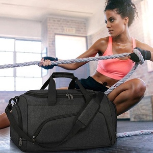 Vente en gros de sac de sport imperméable à la mode sacs de sport en polyester avec compartiment à chaussures sacs de sport de gymnastique - Product Image 3