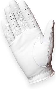 Guantes de Golf Deportivos Unisex de Alta Calidad con Logotipo Personalizado, de Cuero Cabretta Negro, Antideslizantes, Suaves y Transpirables, con Cierre de Gancho y Bucle - Product Image 6