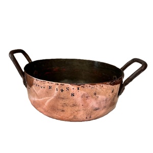 Bol de Spa en cuivre martelé moderne antique de haute arrivée plaqué traditionnel pour la pédicure de trempage des pieds - Product Image 2