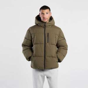 Veste matelassée en vrac pour hommes manteau d'hiver matelassé chaud léger imperméable à capuche Sports de plein air coupe-vent vêtements d'extérieur isolés - Product Image 5