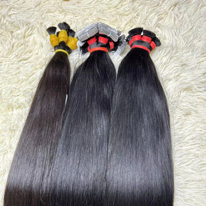 Paquetes de cabello crudo vietnamita Virgen sin procesar de alta calidad 100% Cabello humano natural con extremos estirados dobles de Vietnam - Product Image 2
