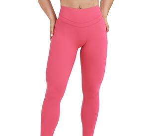 Mid Waist Casual Breathable Gym Workout Women's <b>Leggings</b> Spandex/<b>Polyester</b> Material High Quality Price - Product Image 1