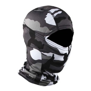Balaclava camouflage jaune entièrement personnalisée, couvre-visage complet, unisexe, respirante, imperméable, polyester, adulte, 56-58 cm - Product Image 5