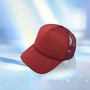 Super High Quality 100% Cotton <b>Trucked</b> Cap Adjustable Mesh Custom Logo Printing Fashion for Cycling Outdoor Activities Bulk - Product Image 1