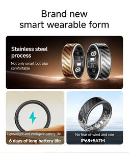 <span class=keywords><strong>Nouvelle</strong></span> bague connectée SY02 2026 avec suivi de la fréquence cardiaque, du sommeil et des calories, étanche IP68, pour le sport - Product Image 2