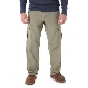 Pantalon cargo droit mi-lourd de haute qualité pour homme, en tissu Oxford 100% coton, imperméable, avec logo personnalisé, idéal pour le sport et les loisirs en extérieur - Product Image 2