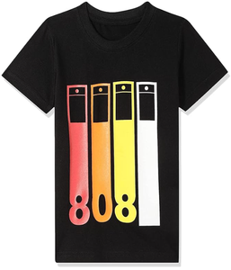 Nhà Máy Giá Chất Lượng Cao Trẻ Em Của Ngắn Tay Áo Mỏng Phù Hợp Với 100% Cotton Tùy Chỉnh In T-Shirt Mùa Hè Quần Áo - Product Image 3