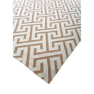 พรมขนสัตว์ถักมือสีน้ำตาลเบจลายเรขาคณิตสำหรับตกแต่งห้องนั่งเล่น พรมปูพื้นทรงสี่เหลี่ยมผืนผ้าขนาดใหญ่ หนา 10 มม. รุ่น PKJW-12 - Product Image 2