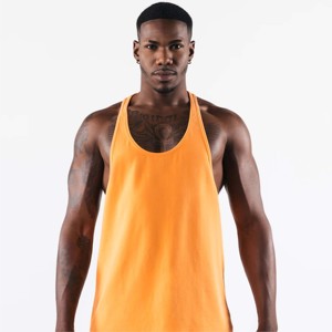 Camiseta sin Mangas para Hombre, Estilo Moderno, Ajustada, para Fitness, Ejercicio, Uso Casual, Venta al Por Mayor - Product Image 1