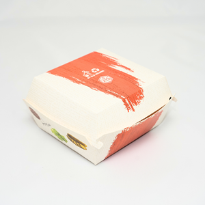 Caja de Papel Desechable para Hamburguesas con Tapa, Capacidad de 32 oz, Envase de Alimentos Personalizado con Impresión, Contenedor para Llevar de Atlas Packaging - Product Image 5
