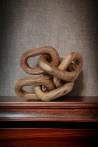 Decoración de Cadena de Madera, Adorno Moderno para Mesa de Centro, Artesanía de Madera, Decoración Multifuncional para el Hogar, Venta al por Mayor - Product Image 3