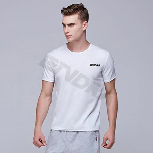 Nouveaux T-shirts pour hommes en tissu nano hydrophobe, résistant aux taches, respirant, écologique, imperméable, avec logo personnalisé, manches courtes, séchage rapide - Product Image 5
