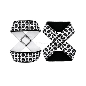 Figure 8 sangles de levage haltérophilie Cross Training Deadlifts Shrugs Fitness Gym Barbell Hand Wraps Hommes Femmes Strongman - Product Image 1