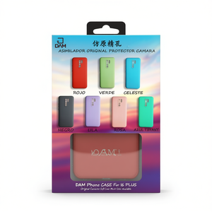 Étui de téléphone DAM TPU pour 16 Plus avec protection de l'objectif et protection de l'appareil photo, coque souple, plusieurs couleurs disponibles - Product Image 3