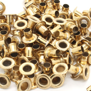 Terminal de Ojal de Latón Premium, Conector de Tubo de Cobre, Brida Enrollada, Remache, Piezas Metálicas al por Mayor - Product Image 1