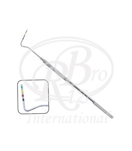 หัวตรวจปริทันต์สแตนเลสปลาย2มม. เครื่องมือทำฟันม้า - Product Image 1