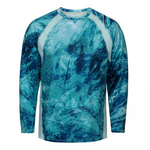 Camisetas de pesca lisas sublimación torneo personalizable secado rápido último diseño personalizable - Product Image 1