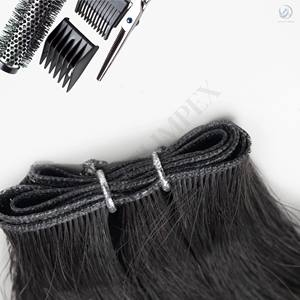 Extensiones de cabello peruano Remy virgen de alta calidad, máquina de doble trama, precio al por mayor - Product Image 4