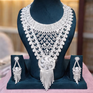 Conjuntos de Joyería de Moda en Aleación Plateada, Accesorios Elegantes y con Estilo - Product Image 1