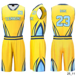 Nieuwste Ontwerp Basketbal Uniform Beste Kwaliteit Basketbal Uniform Custom Logo Basketbal Uniform Voor Verkoop