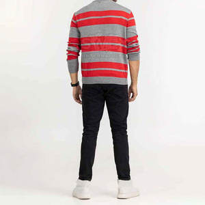 Tricots décontractés de couleur unie pour hommes Pulls en laine de haute qualité fabriqués au Pakistan - Product Image 2