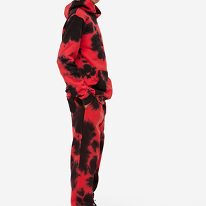 Pantalon de survêtement en coton personnalisé coupe ajustée avec fermeture à glissière pour garçons dernier survêtement de gym de jogging dans un style décontracté conception de pistes empilées - Product Image 1