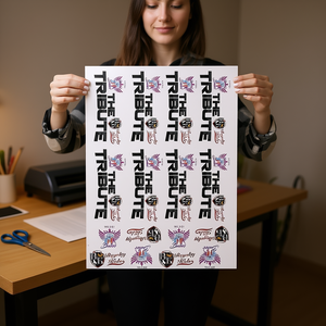 Transferts UV DTF HighREZ JustSubstrates 22''x60'' - Papier et film de transfert haute résolution - Product Image 2