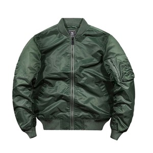 Deportes de moda de los hombres personalizados de invierno desgaste chaqueta de bombardero, venta al por mayor de los hombres lettermen nylon chaqueta de bombardero con los hombres - Product Image 5