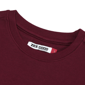 Nuevo Top Corto Sexy Estampado para Mujer, 100% Algodón, Tejido Sólido Transpirable, Hombros Caídos, Manga Larga, Informal de Invierno - Product Image 6