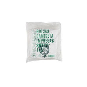 Bolsa de Plástico Reciclado al 70% para Camisetas, 30x40cm, 50m, 20 Paquetes x 1kg, B2B - Product Image 2