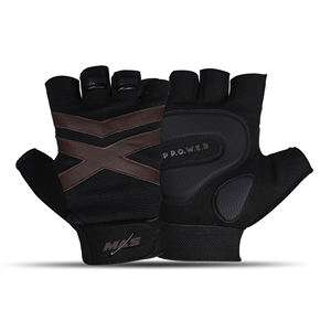 Respirant anti-dérapant hommes et femmes entraînement gants de gymnastique Sport Fitness haltérophilie gants d'entraînement en cuir - Product Image 2