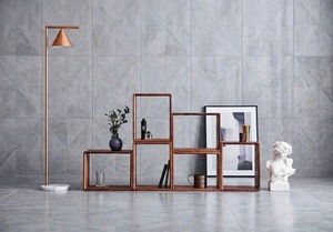 MODULAR MODERN ACACIA WOOD <b>STACKABLE</b> <b>STORAGE</b> BOX & ORGANIZER CRATE for HOME OFFICE BATHROOM & LIVING ROOM-WATERPROOF 0013-03 - Product Image 5