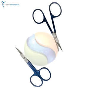 Tijeras para Cutículas de Salón de Belleza Elite, Punta de Flecha Súper Afilada, Diseño Multicolor, Tijeras Curvas de Lujo para Cutículas, Ultra Afiladas - Product Image 6