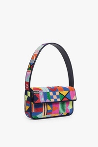 Lightweight New Stylish Multicolor Beaded Shoulder <b>Bag</b> Luxury Artisan Bead <b>Embroidered</b> Handbag Women Designer Evening Purses - Product Image 4