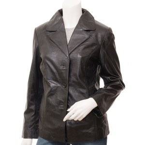 Vente directe d'usine, veste en cuir pour femmes, tricotée, respirante, tendance streetwear, disponible en différentes tailles - Product Image 1
