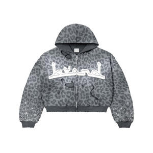 2025 Unisex Custom <b>Camo</b> Zip-up Hoodie <b>Jacket</b> <b>Men's</b> Streetwear Full Face Zipper Design Customizable Color - Product Image 6